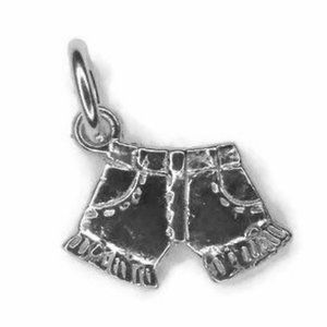 Short Charm Pendant .925 Sterling Silver